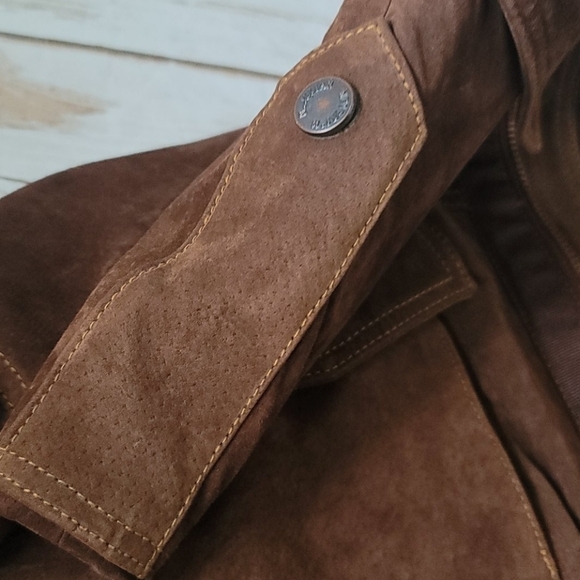 Wilsons Leather brown leather coat by M.Julian NWT - Picture 3 of 9